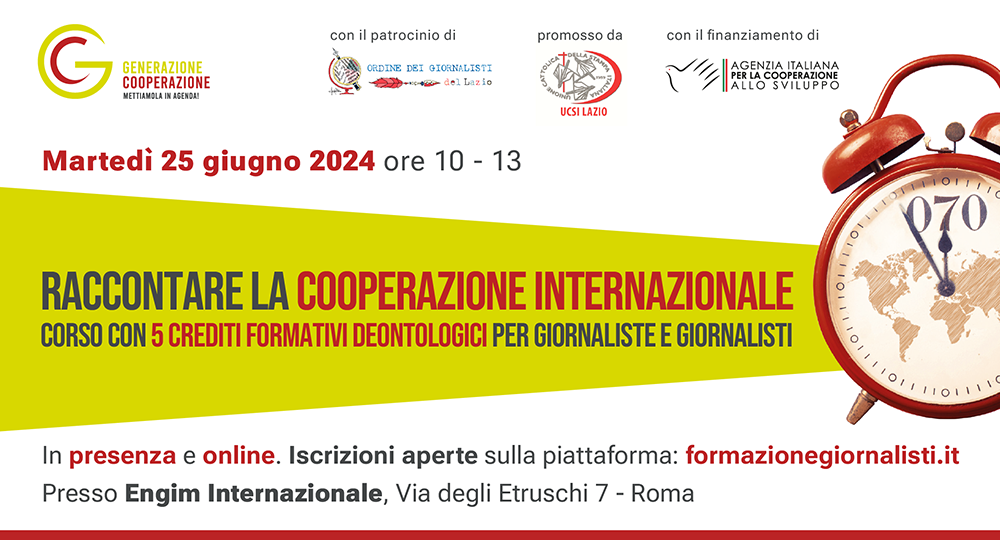 RACCONTARE LA COOPERAZIONE INTERNAZIONALE RACCONTARE LA COOPERAZIONE INTERNAZIONALE