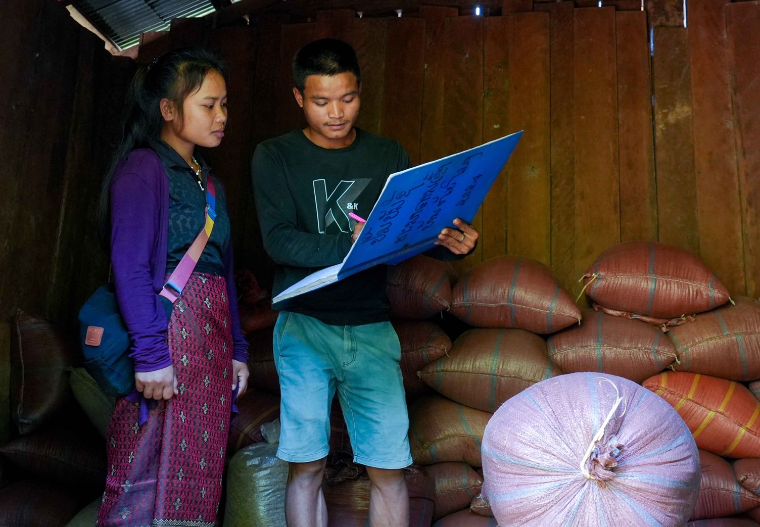 Le banche del riso sono un’ancora di salvezza per le famiglie nel nord del Laos