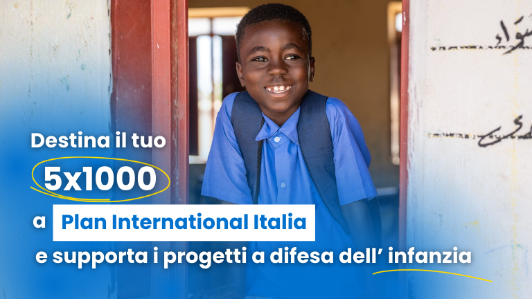 Donare il 5×1000 significa sostenere i progetti a difesa dell’infanzia﻿